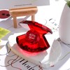Crystal Shell 40th Ruby Wedding for Wife Partner Couples, Her