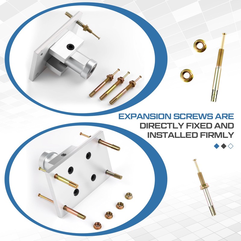 Universal Pole Dance Fixed Plate for Slanted Ceilings Top Plate