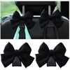 Mandark - 2 ganchos para reposacabezas de asiento de coche,