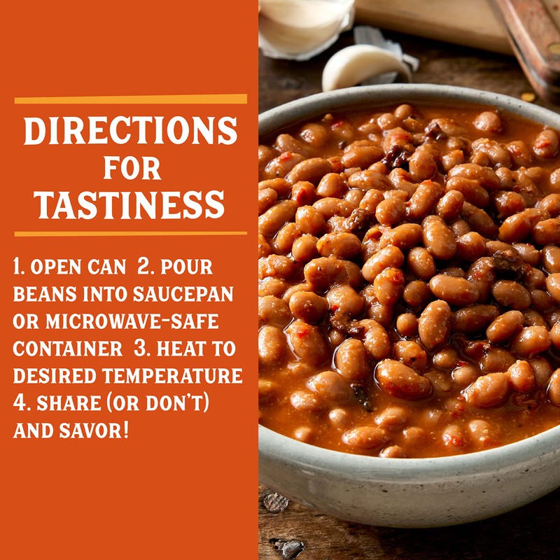 SERIOUS Bean Co Hot Honey Baked Beans with Real Honey