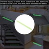PATIKIL 24pcs 380x20mm Anti-Slip Grip Tape Fluorescent Tow Strip Square