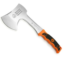 Puma XP Packable Camping Hatchet with Orange Rubber Handle