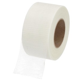 PATIKIL Drywall Repair Mesh Tape, 3 inch x 164 ft Fiberglass Repair Patch Self-Adhesive Dry Wall Joint Tape 12 Mesh Wall Hole Crack and Seam Patch, White