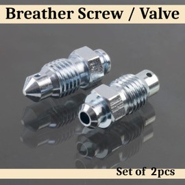 AERZETIX - C73956-2x Valves, Bleeding Screw M10x1.25 - Compatible with Honda MG Rover - Numbers OE 43352SM4951