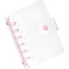Clear Binder Cover A7 6 Holes PVC M6 Notebook Shell