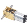 Double Shaft Worm Gear Motor DC12V 381RPM Micro DC Gear