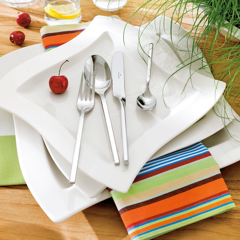 Villeroy & Boch New Wave Dinner Plate, 10.5 in, White