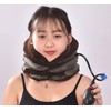 Cervical Traction Unit, Head Neck Spine, Inflatable (Brown, 1 PC)