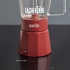 La Cafetière Verona Red Glass Espresso Maker, 6 Cups, Gift