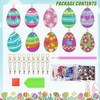 Pack of 10 Diamond Painting Easter Egg Set, Diamond Painting