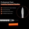 MKUCCD Syringes 31G 1ml/cc 5/16" (8mm) Dispensing Tools，Lab Syringes, Plastic