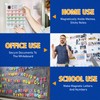 VNDUEEY 50 Pack Magnets, 6x2mm Fridge Magnets for Adults, Whiteboard