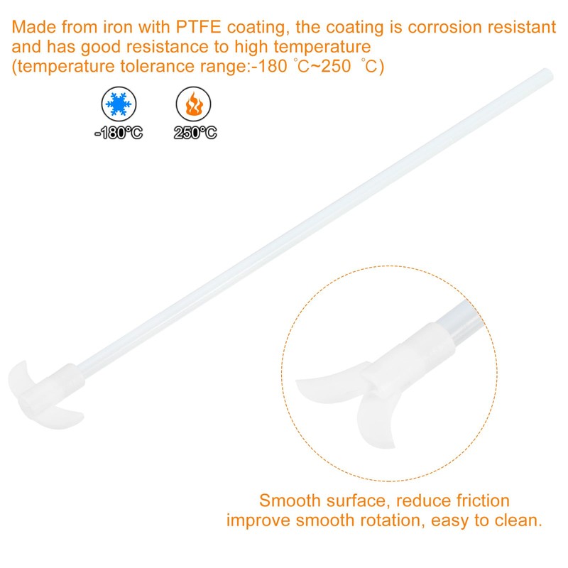QUARKZMAN PTFE Electric Stirring Rod 300 x 40 mm Length