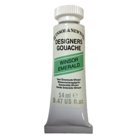 Winsor & Newton Series 3 14ml Tube Designers' Gouache - Winsor Emerald