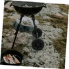 Sosoport 2pcs Bbq Wheels for Grill Cart Bbq Grill Wheels