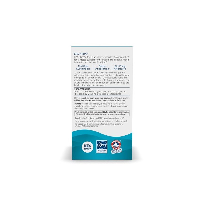 Nordic Naturals EPA Xtra 60 soft Gels