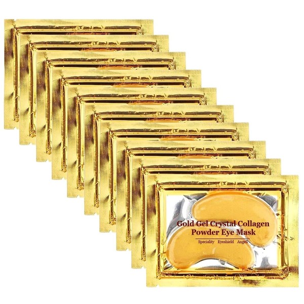 24K Gold Eye Mask - Reduce Wrinkles and Fine Lines,