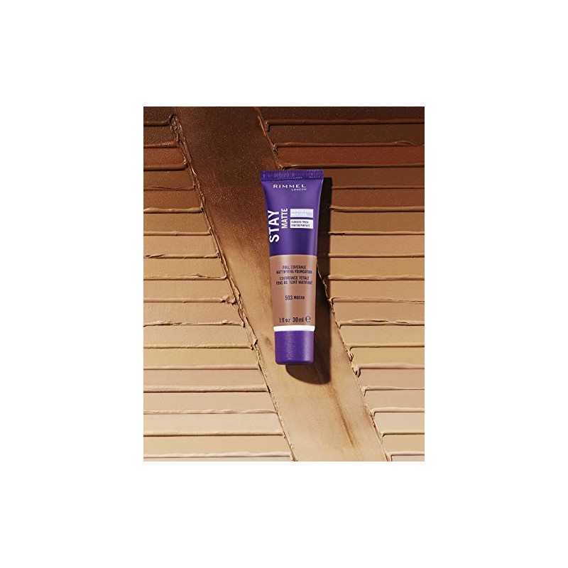 Rimmel London Stay Matte Liquid Mousse - 504 Deep Mocha