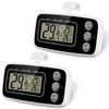 Vicloon Fridge Thermometer, Pack of 2 Digital Freezer Thermometer with