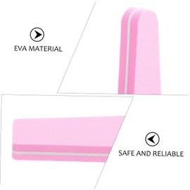 WOONEKY 20pcs Professional Nail Care Polishing Files Multi-side Sponge Nail File Set for Manicure Pedicure