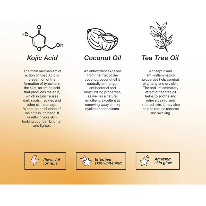 Jabón De Ácido Kójico Y Glutatión 100g No 4 Versión