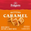 Folgers Buttery Caramel Artificially Flavored Coffee, Keurig K-Cup Pods, 10