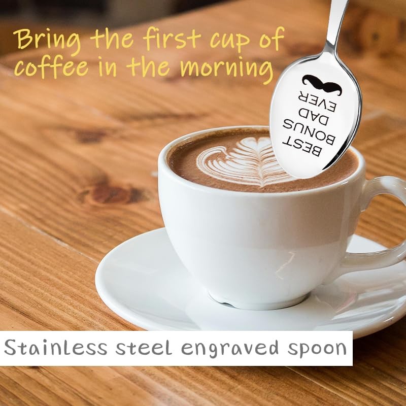 Best Bonus Dad Christmas Gifts - Retirement & Spoon Gift