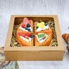 12pcs 9x9x2.5 Inches Brown Pie Box Bakery Boxes with Window