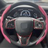 SecosAutoparts 7Pcs Carbon Fiber Steering Wheel Cover Trims Steering Wheel