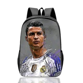 yumcute QXBackpacks3 Kindergarten Girls Boys, Kids Football Star School Bag for Aged 3-12 Years, Children Rucksack, Kids Casual Travel Bag36cm x 24cm x 11cm Toddler Schoolbag for Kids.