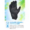 Daytona 61225 Motorcycle Gloves, Spring and Summer, Genuine Leather Palm