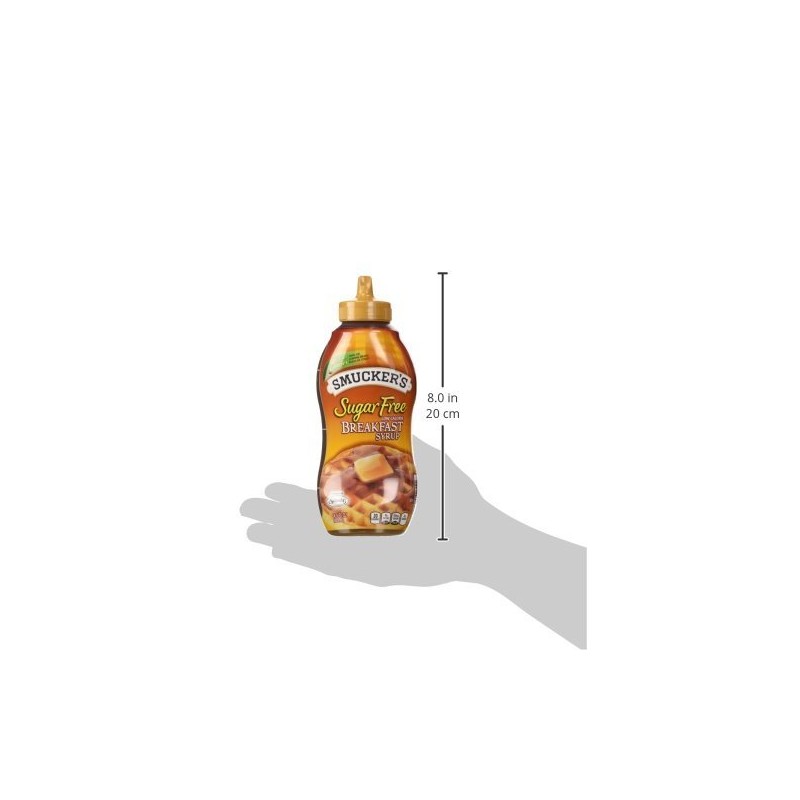 Smuckers Sugar Free Breakfast Syrup, 14.5 Fl Oz (Pack of