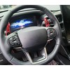 iJDMTOY Sports Red Performance Style Aluminum Paddle Shifter Extensions Compatible