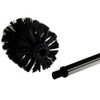 LUOEM 3pcs Toilet Brush Plastic Toilet Brushes with Stainless Steel
