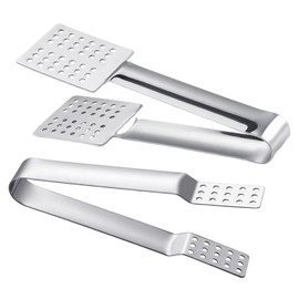 2 Pieces Tea Clips, Stainless Steel Clips, Tea Bag Squeezer, Tea Drinking Tools, Tea Bag Clips, Ice Clips, Food Clips, Multifunctional Kitchen Tools