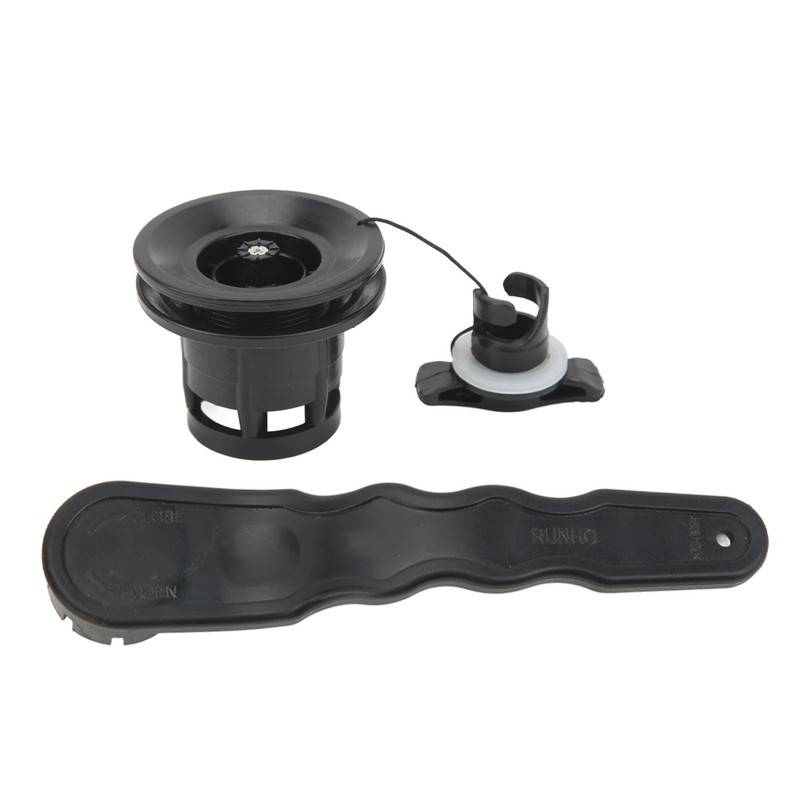 8 Groove Boat Air Valve with Wrench Kit Double Seal