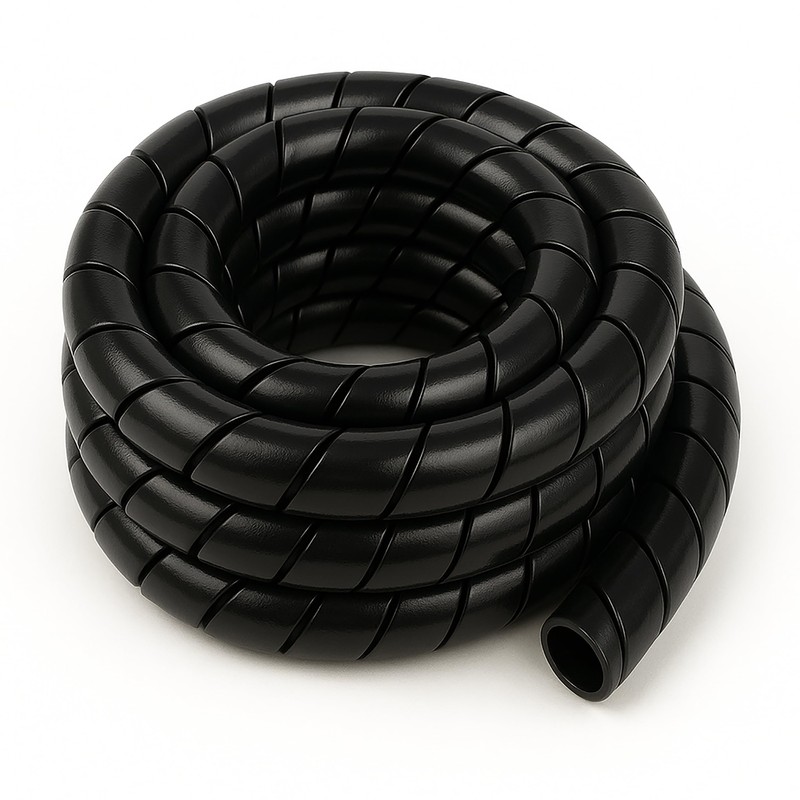 Electriduct 3 Inch Heavy Duty Spiral Wrap HDPE Flexible Plastic