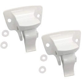 zhangwe-10 2pcs For Dometic 3314067.004B A&E Sunchaser Patio Awning White Bottom Bracket
