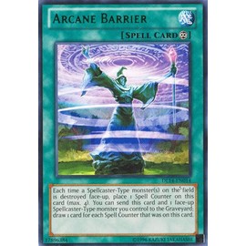 YU-GI-OH! - Arcane Barrier - Green (DL14-EN014) - Duelist League 14 - Unlimited Edition - Rare
