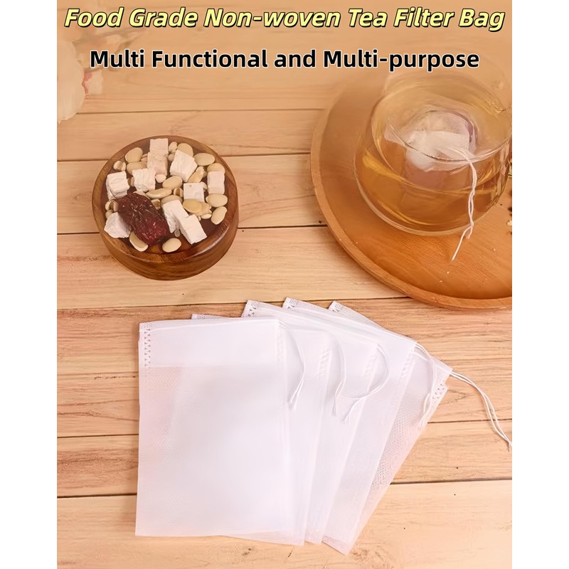 400 PCS Disposable Tea Bags for Loose Leaf Tea-Tea Filter