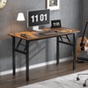 Need 47 inches Computer Desk Office Desk Folding Table with