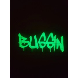 ChiefBrains Apparel Glow In The Dark Vinyl Decal Sticker Green Drip Effect Phones Laptops Decor New - Drip
