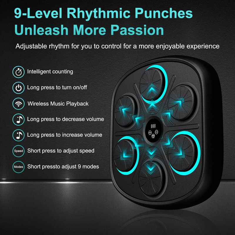 OurStarry 2025 New Model Smart Music Boxing Machine for Adults