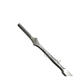 Hobby Knife Scalpel Handle #7 Straight Slim Handle - Fits Blades #10, 11, 12, 15, 16 - Autoclavable German Stainless Steel (1 Piece)