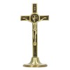 Catholic Cross Hand Made Zinc Alloy Metal Vertical Catholic Crucifix