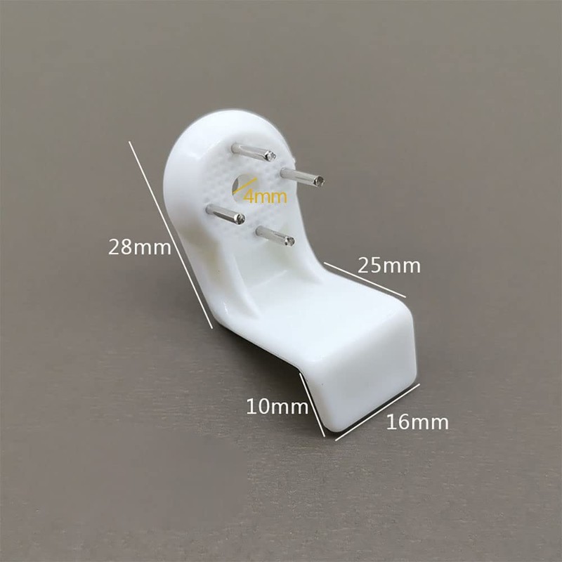 Odinest 0.7cm Length Hardwall Hanger Non-Mark Instantly Hanging Strong Adhesive