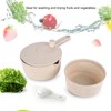 Salad Spinner Fruit Vegetable Dryer Strainer Sifter Manual Vegetables Rice
