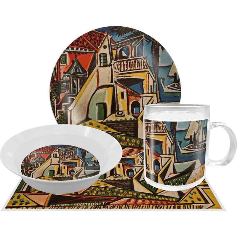 Mediterranean Landscape by Pablo Picasso Melamine Plate