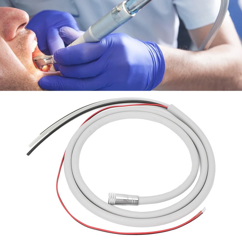 Handpiece Tube 6 Holes Silicone Rubber Flexile High Speed Thickened