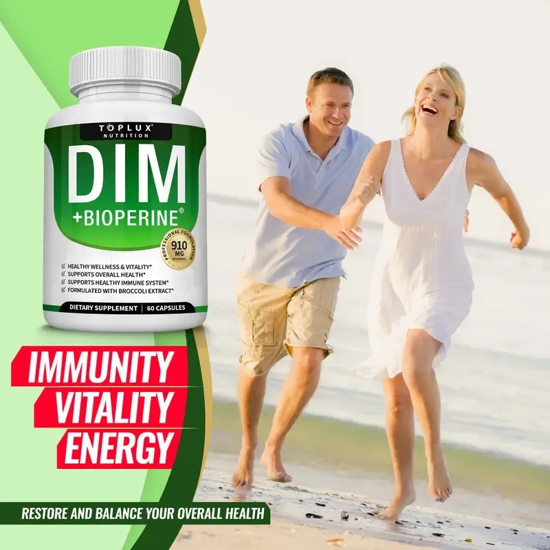 Toplux Dim Supplement 910mg Overall Health Support
